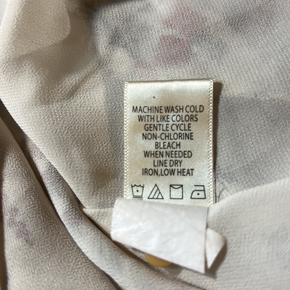 Max Studio Euc Size Medium Rust And Off White Sle… - image 5